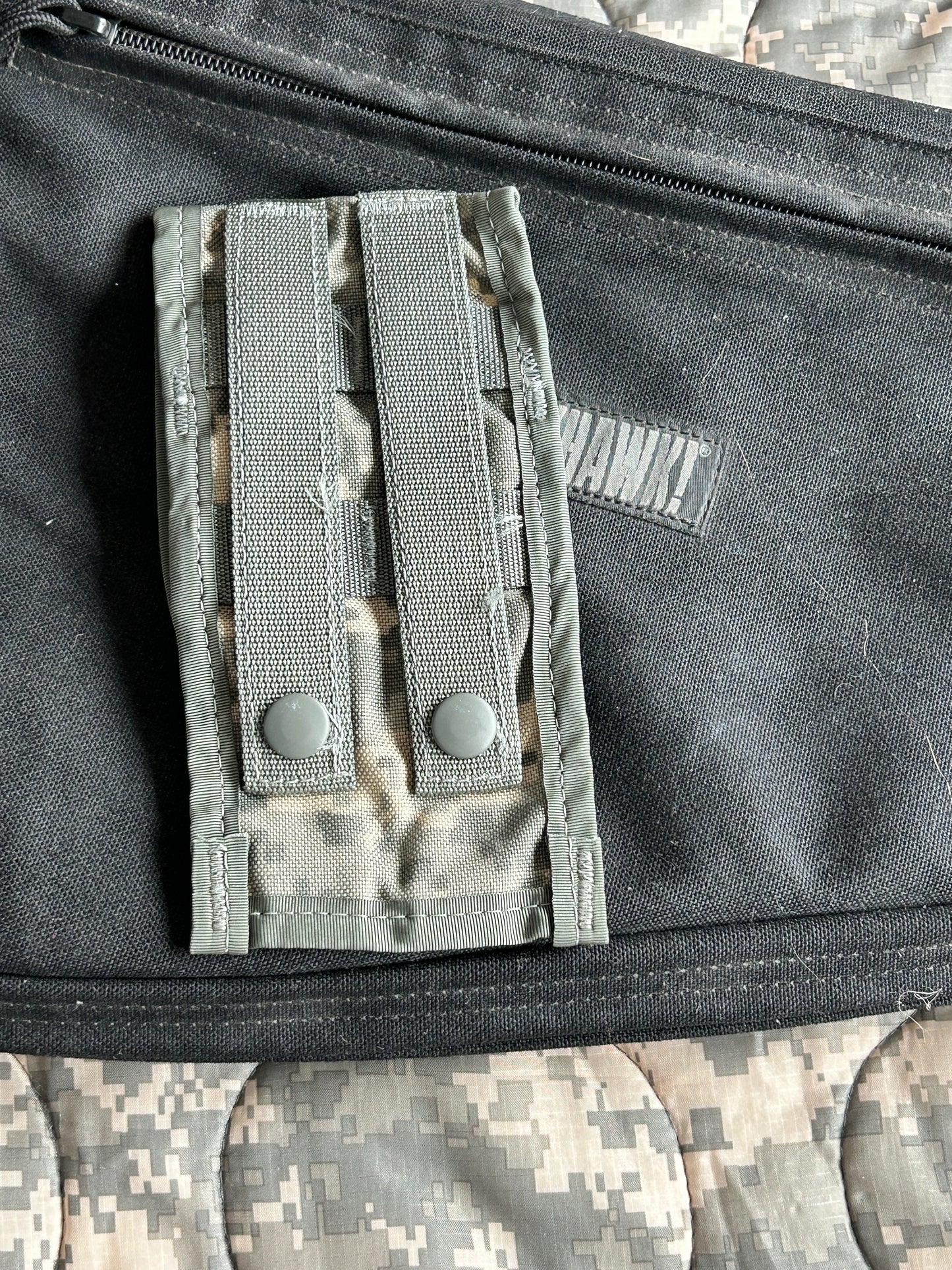 M4 Rifle 2 MAG Magazine Pouch MOLLE II - ACU - New Never Issued