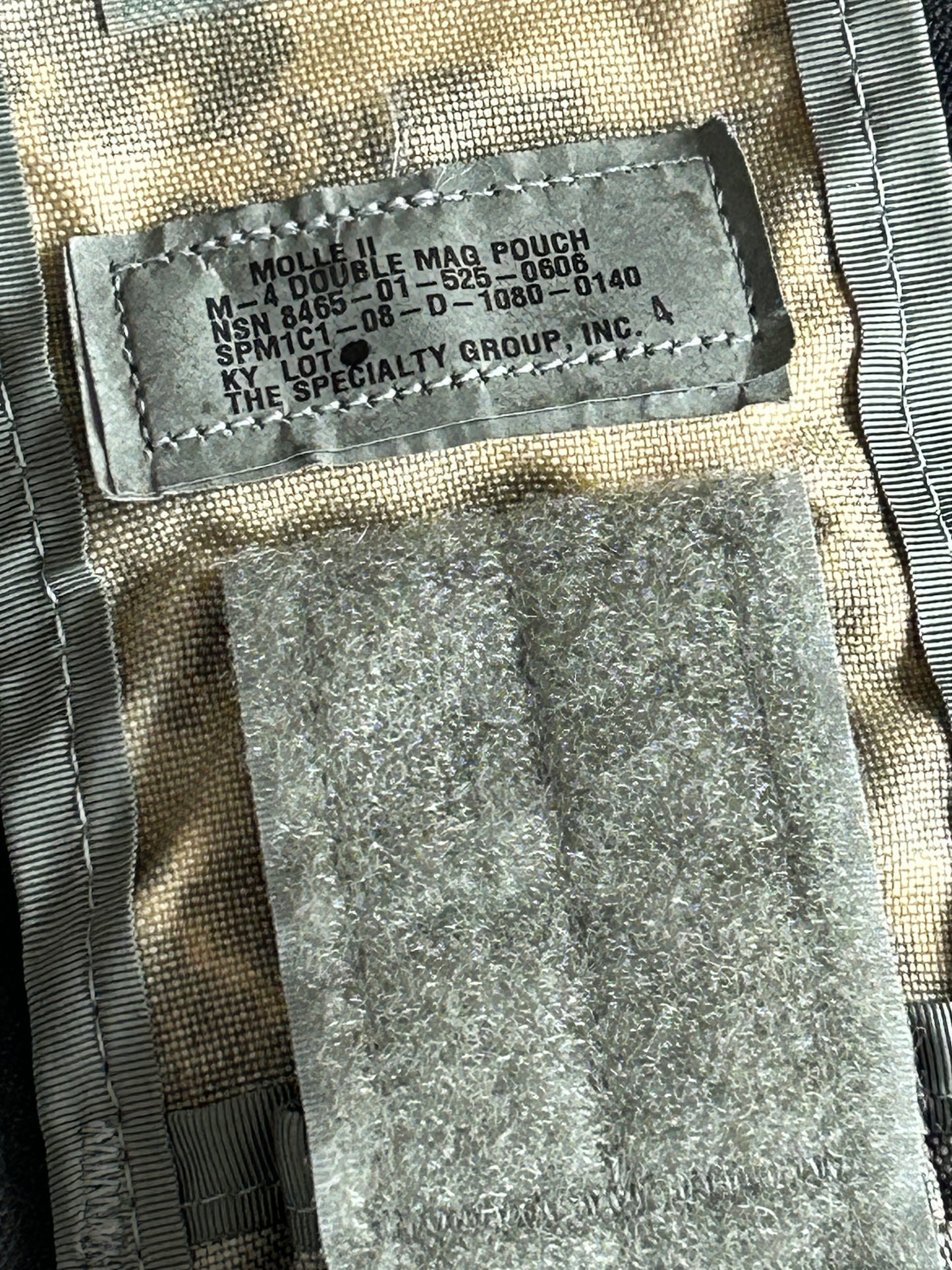 M4 Rifle 2 MAG Magazine Pouch MOLLE II - ACU - New Never Issued