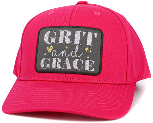 Grit And Grace Vintage Ballcap - Pink
