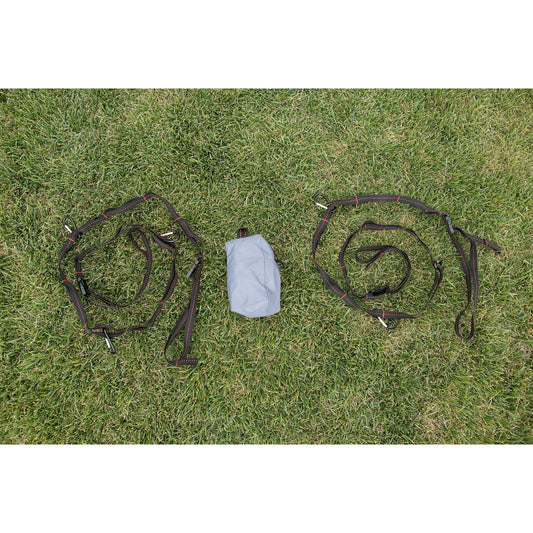 2-Pack Multi-use Daisy Chain Accessory with 6 Carabiners - Ozark Trail