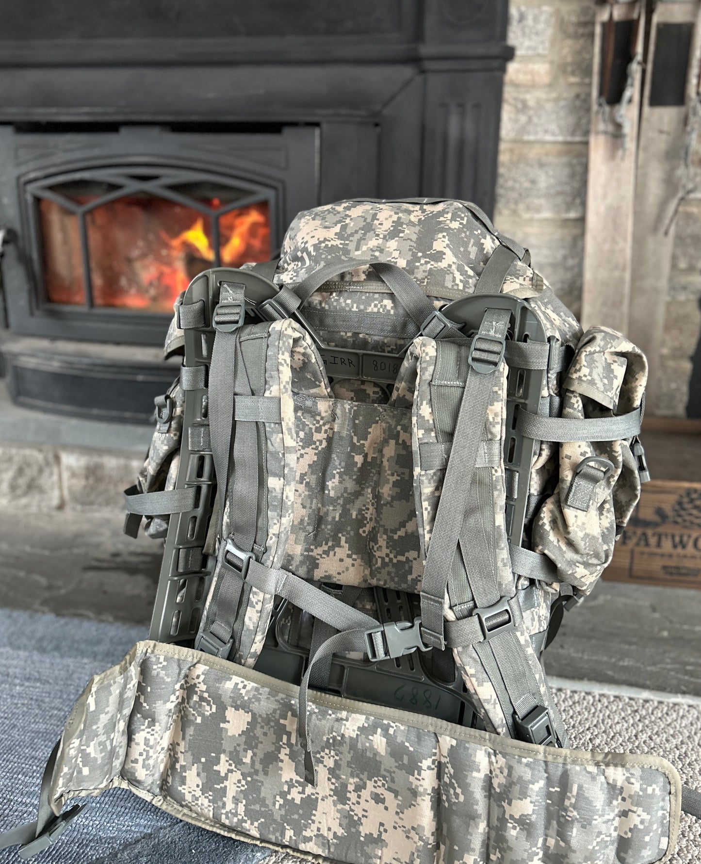 US Military MOLLE II Rucksack - ACU Excellent Condition