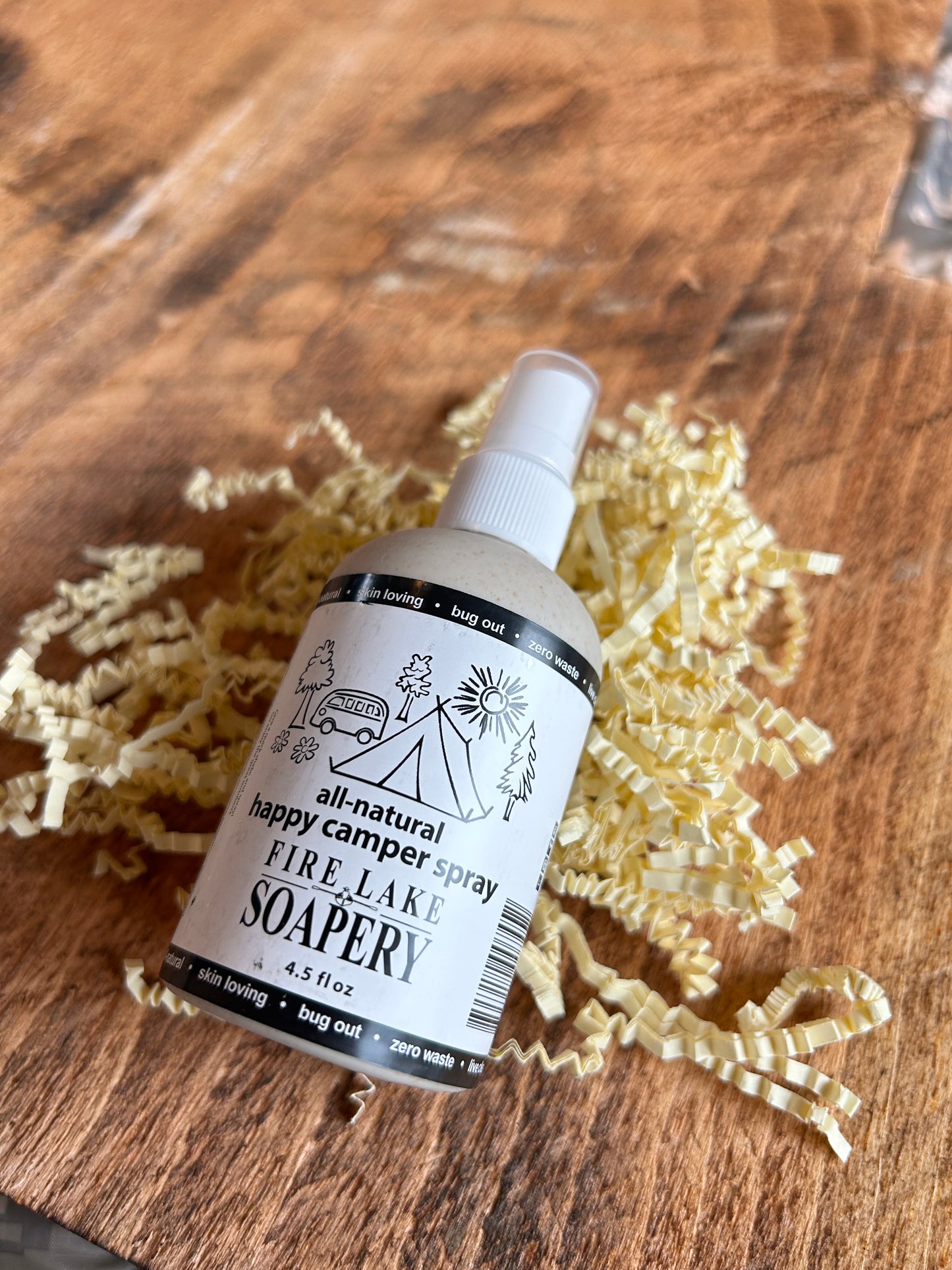 Happy Camper All Natural Bug Off Spray - Fire Lake Soapery