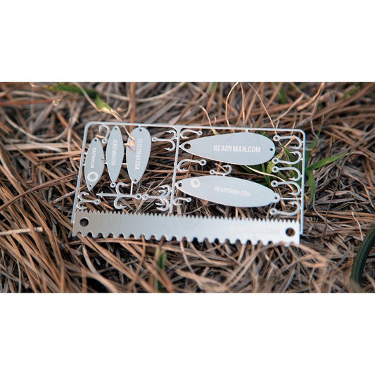 Emergency Survival Card - Stainless Steel, Light Weight