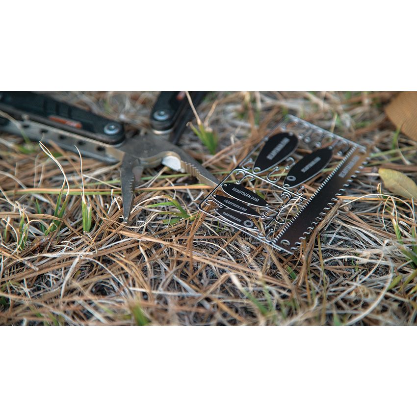 Emergency Survival Card - Stainless Steel, Light Weight