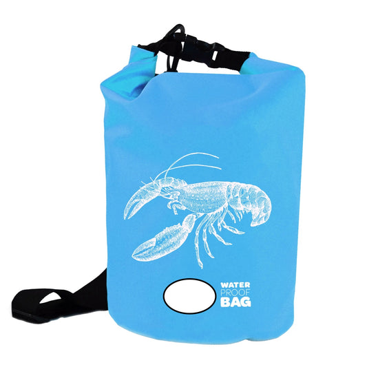 Nupouch Waterproof Dry Bag New England Lobster Style - Wicked Blue - 5L