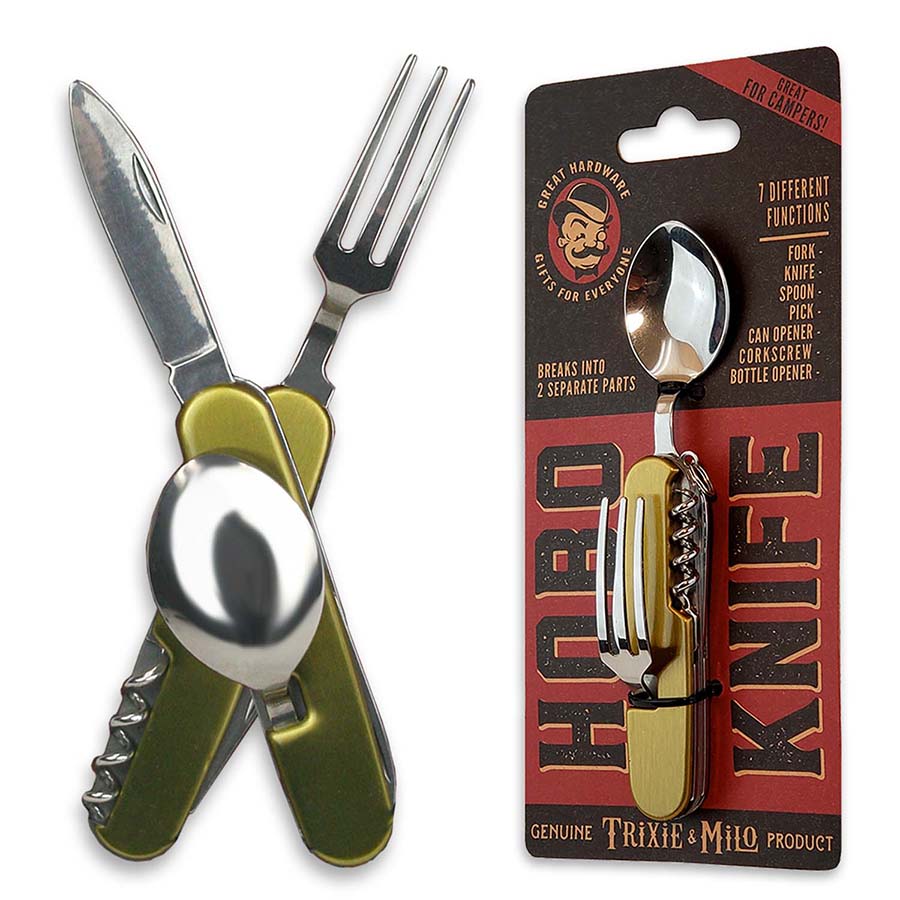 Hobo Utensil Tool - Fork, Knife, Spoon & More