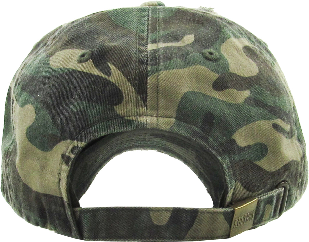 Boy Mom Vintage Ballcap - Camo